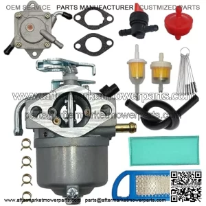 AM122006 Carburetor Fit for John Deere AM18740 AM121391 Gator 6X4 Worksite PC2387 32429 32256 32414 32429 Replace for Gator 4x2 Carburetor.With Air Filter and Fuel Pump