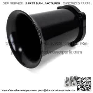 Black Billet Velocity Stack 4?? CV Keihin Carb Carburetor EFI Air Intake Harley (For: Harley-Davidson)
