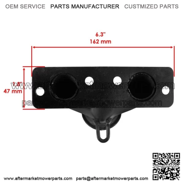 Exhaust Manifold w/ Gasket For Polaris Sportsman 700 EFI 2006-2007 For: Polaris Sportsman 800 - Image 3