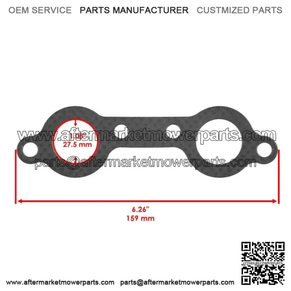 Exhaust Manifold w/ Gasket For Polaris Sportsman 700 EFI 2006-2007 For: Polaris Sportsman 800 - Image 4