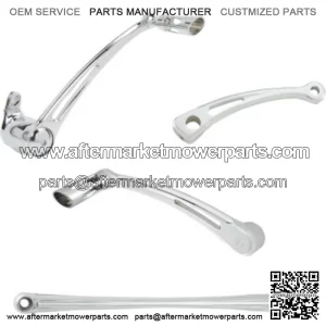 Solo Chrome Deep Cut Foot Control Kit Solo Toe Shifter Harley Touring (For: Harley-Davidson)
