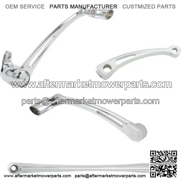 Solo Chrome Deep Cut Foot Control Kit Solo Toe Shifter Harley Touring (For: Harley-Davidson)