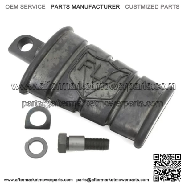 FLH "V" Kick Starter Pedal Kicker Black Rubber Replacement Harley Ironhead Pan (For: Harley-Davidson)