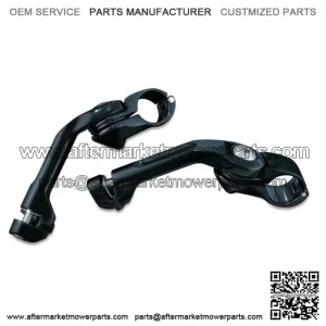 Kuryakyn Gloss Black 1.25 Engine Guard Long Arm Mount Highway Pegs Harley Honda (For: Harley-Davidson)