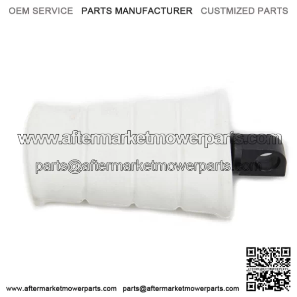 White Rubber Kick Starter Pedal Replica Replacement Harley Ironhead Pan FLH (For: Harley-Davidson)
