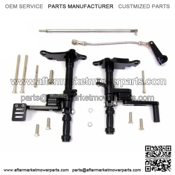 Black Billet Forward Controls Control Kit Footpegs 1991-2003 Harley Sportster XL (For: Harley-Davidson)