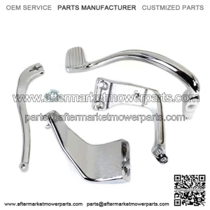 V-Twin Chrome Further Forward Mid Control Kit Foot Pegs Harley Dyna FXD 06-17 (For: Harley-Davidson)