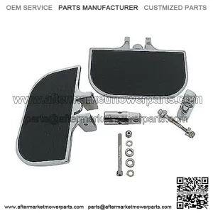 Chrome Mini Floorboards Footrests Footpegs Pegs Harley Front Rear Custom (For: Harley-Davidson)