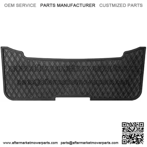 E-Z-GO Golf Cart Floor Mats for Rear Seat Kits & Rear Facing Foot Rests - Fits Select E-Z-GO RXV and TXT Rear Seat Kits - All Black