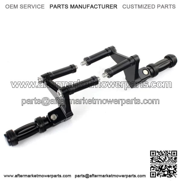 CNC Billet Motorcycle Passenger Adjustable Foot Rest For Harley