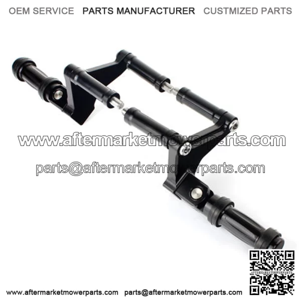 CNC Billet Motorcycle Passenger Adjustable Foot Rest For Harley - Image 2