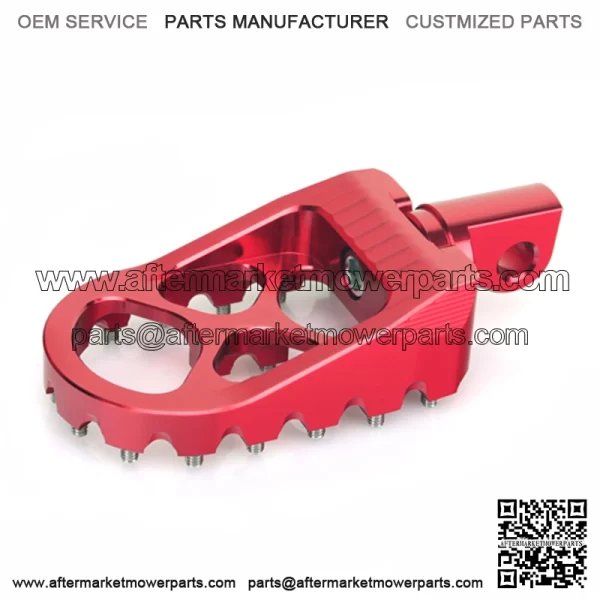 Anodized Aluminum Wide Foot Pegs Motorcycle - Image 3