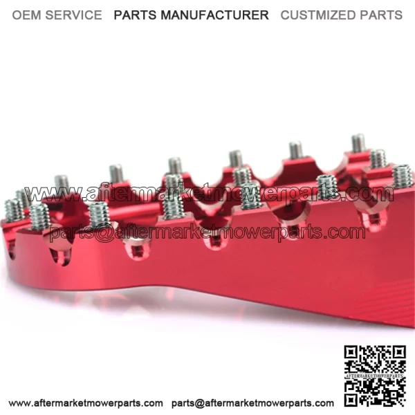 Anodized Aluminum Wide Foot Pegs Motorcycle - Image 4
