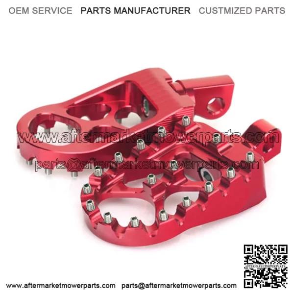 Anodized Aluminum Wide Foot Pegs Motorcycle - Image 5