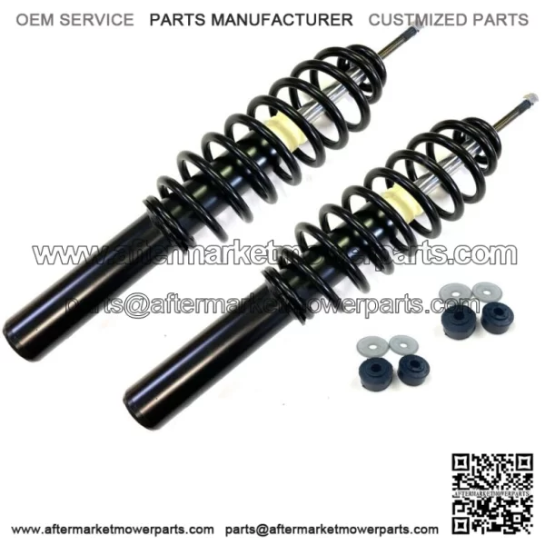 2 Front Coil-Over Shocks With Bushings Fit John Deere HPX Gator XUV620i XUV850D (For: John Deere Gator HPX HPX815E)