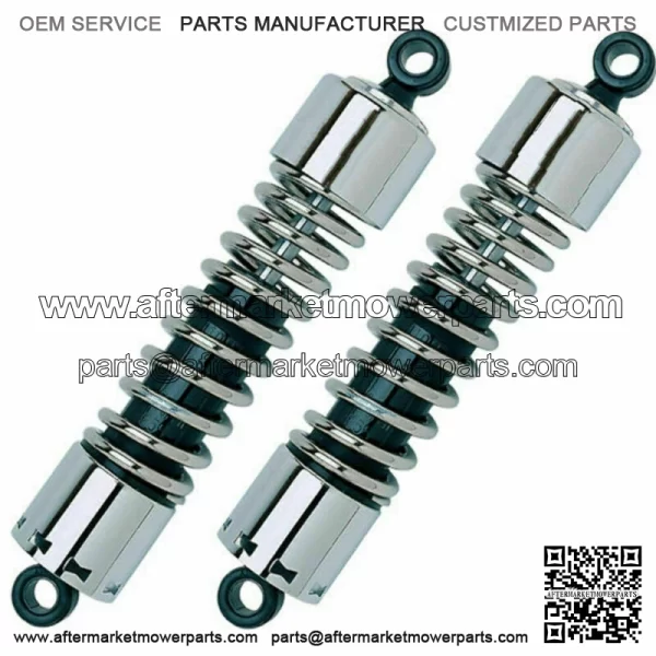 Progressive 412 Shocks Pair 13" Heavy Duty Chrome Rear Harley XL Sportster 04-21 (For: Harley-Davidson)