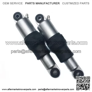 Dirty Air Raw Rear Aluminum Air Ride Shocks Suspension Pair 2001-17 Harley V-Rod (For: Harley-Davidson)