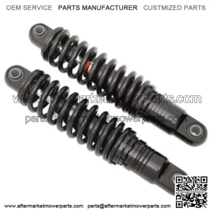 Black 13" Rear Coil Overs Shocks Ride Adjustable Harley Sportster Nitrogen Gas (For: Harley-Davidson)