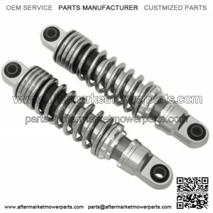 Chrome 11" Rear Coil Overs Shocks Ride Height Adjustable Harley Dyna 1991-2017 (For: Harley-Davidson)