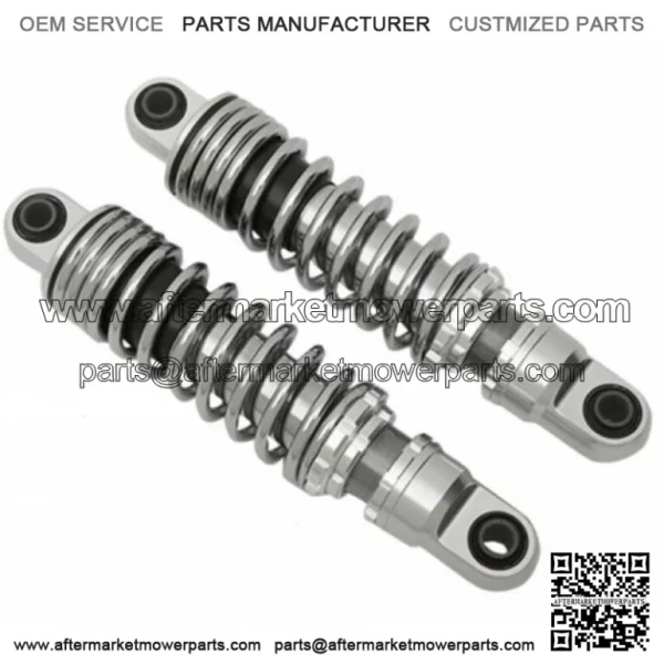 Chrome 11" Rear Coil Overs Shocks Ride Height Adjustable Harley Dyna 1991-2017 (For: Harley-Davidson)