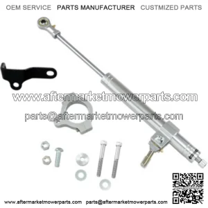 New Chrome Steering Damper Kit Harley 88-03 XL Sportster (For: Harley-Davidson)