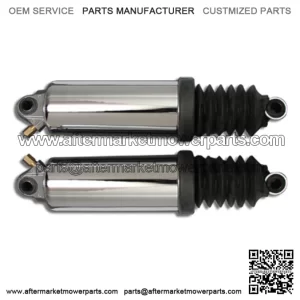 AEE Chrome Lowering 3/4" Air Shocks Set Pair 11.5" Harley Touring 91-96 (For: Harley-Davidson)