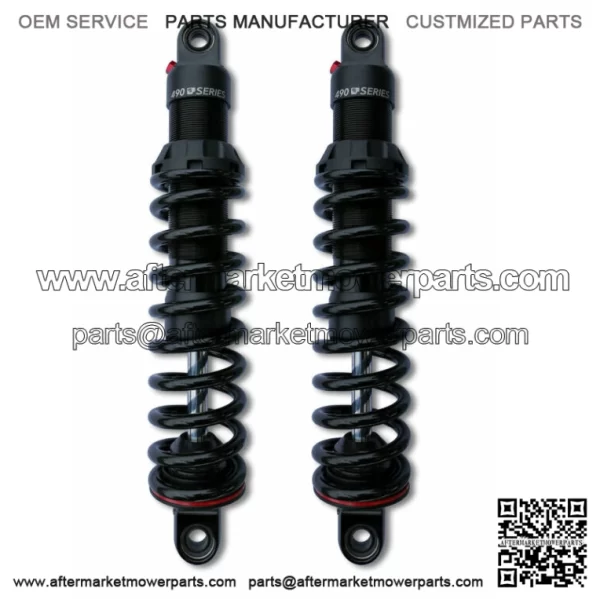 12" Progressive Suspension Black 490 Sport Shocks Harley Touring Bagger 80-2018 (For: Harley-Davidson)
