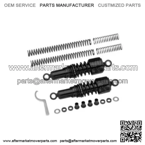 Black Slammer Shocks + Fork Springs Lowering Kit 88-03 Harley Sportster XL (For: Harley-Davidson)