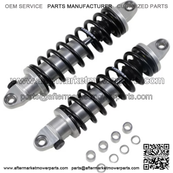 Legend Revo-A Coil Suspension 12 Standard Silver Adjustable Shocks Harley 04+ XL (For: Harley-Davidson)