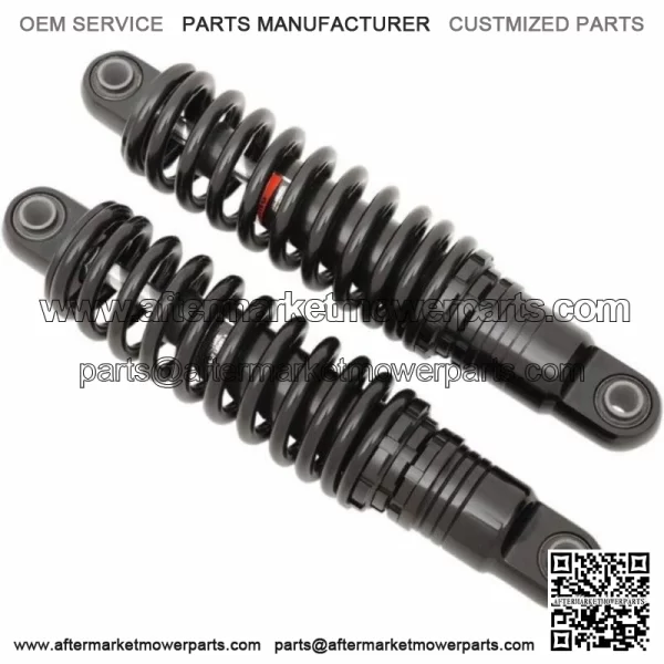 Black Nitrogen 13" Rear Coil Overs Shocks Ride Adjustable Harley Dyna 1991-2017 (For: Harley-Davidson)