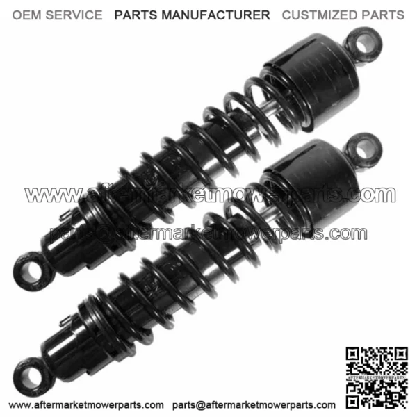 Progressive Suspension 14" Black 412 Standard Duty Shocks 91-2017 Harley Dyna (For: Harley-Davidson)