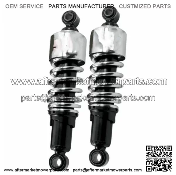 Chrome 10.5" Slammer Rear Shocks Lowering Kit 2004-2020 Harley Sportster (For: Harley-Davidson)