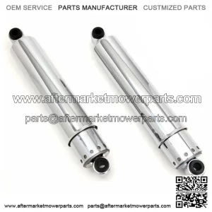 Chrome Full Cover 14" Rear Shocks Absorbers Harley K Model Ironhead 54500-56A (For: Harley-Davidson)