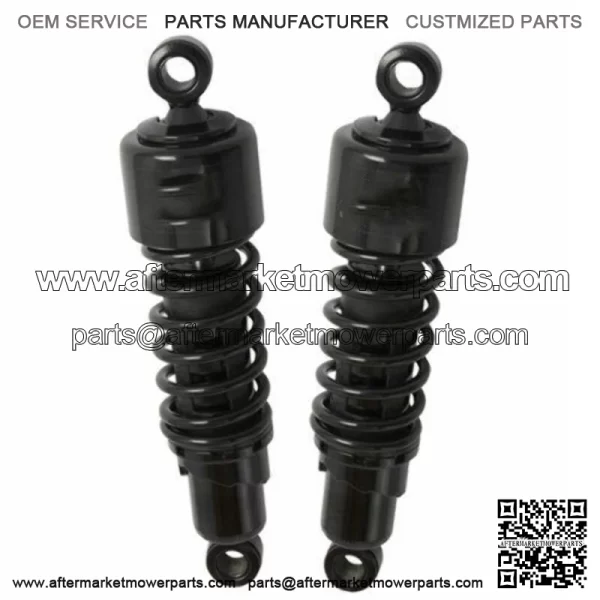 12" Black Progressive 412 Heavy Duty Shocks 2006-2020 Harley Davidson Touring (For: Harley-Davidson)