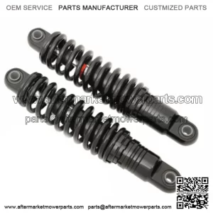 Black 12" Rear Suspension Adjustable Shocks Harley Touring 80+ (For: Harley-Davidson)