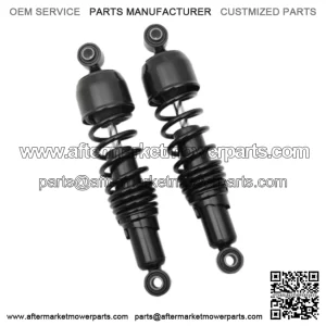 Black 13" Nitrogen Springs Shocks Absorber Harley Touring 85-20 (For: Harley-Davidson)