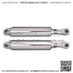 Chrome Billet 11" Shocks Lowering Shock Set Pair Harley 89-99 Softail FXST FLST (For: Harley-Davidson)