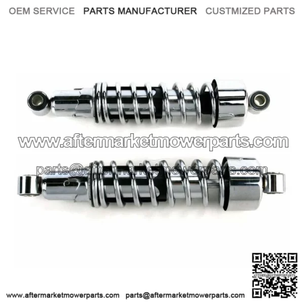 Chrome 11.75" 11 3/4" Lowering Rear Shocks Lowering Kit 86-2003 Harley Sportster (For: Harley-Davidson)