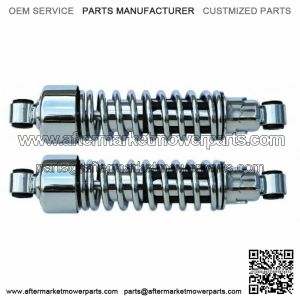 Ultima 14" Adjustable Chrome Rear Shocks Absorbers Pair Harley Custom Sportster (For: Harley-Davidson)