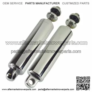 Chrome 2" Narrow Body 2000-Later Softail Twin Cam Shocks Set Harley Fatboy FXST (For: Harley-Davidson)