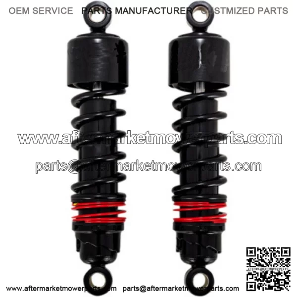 Brand 10.5" 11.5" Slammer Plus Shocks Lowered Black Harley 84-20 Touring (For: Harley-Davidson)