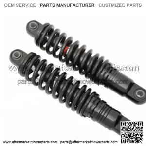 Black 11" Rear Coil Overs Shocks Ride Adjustable Harley Dyna 1991-2017 Nitrogen (For: Harley-Davidson)