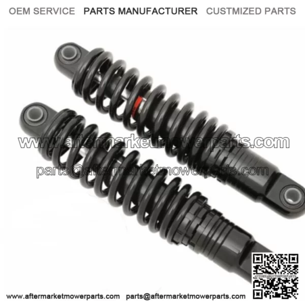 Black 11" Rear Coil Overs Shocks Ride Adjustable Harley Dyna 1991-2017 Nitrogen (For: Harley-Davidson)