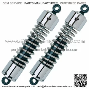 Progressive Suspension Chrome 13.5" Rear Shocks Harley Sportster Super Glide 79- (For: Harley-Davidson)