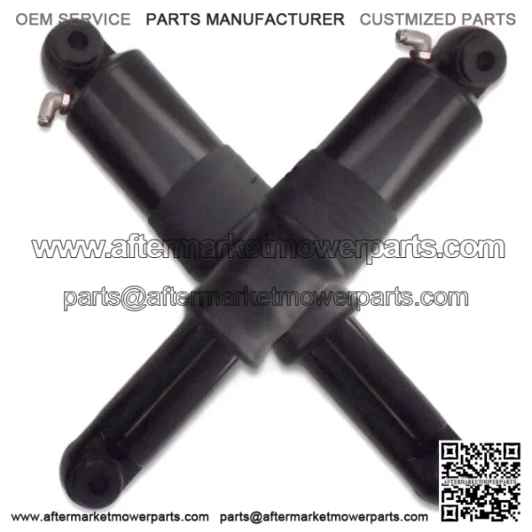 Dirty Air Black Rear Aluminum Air Ride Shocks Suspension Pair Harley V-Rod 01-20 (For: Harley-Davidson)