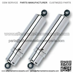 12 Progressive 412 Chrome Covered Heavy Duty Shocks Harley Davidson Dyna 91-2017 (For: Harley-Davidson)