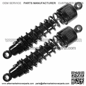 Progressive 11.5" Black 412 Replacement Lowering Shocks Harley Touring Sportster (For: Harley-Davidson)