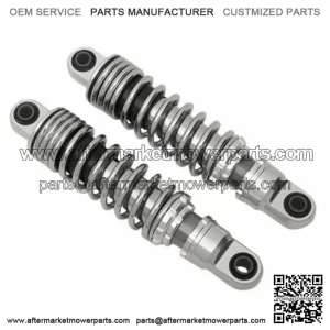 Chrome 12" Rear Shocks Adjustable Harley Touring Dresser 80-20 (For: Harley-Davidson)