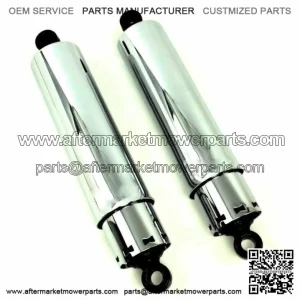Progressive Suspension 412 Series Chrome 13.5 Shocks Harley FLH 58-72 412-4029C (For: Harley-Davidson)
