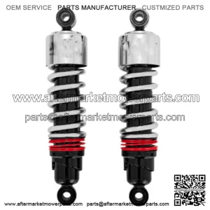 Brand 10.5" 11.5" Slammer Plus Shocks Lowered Chrome Harley 84-20 Touring (For: Harley-Davidson)